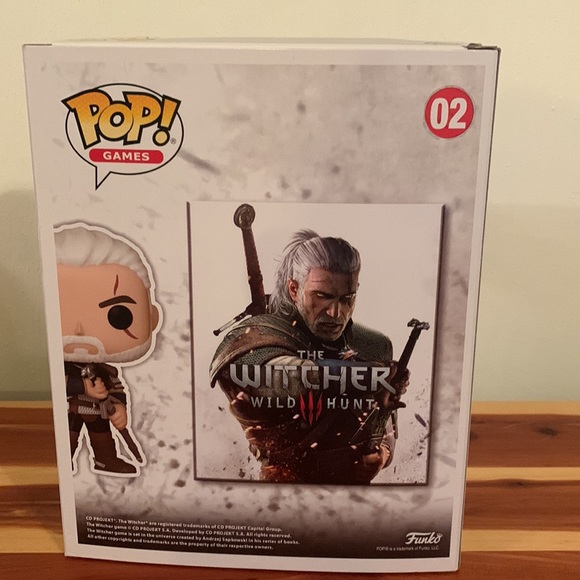 Funko the Witcher Geralt Wall Mount pop - Picture 3 of 6